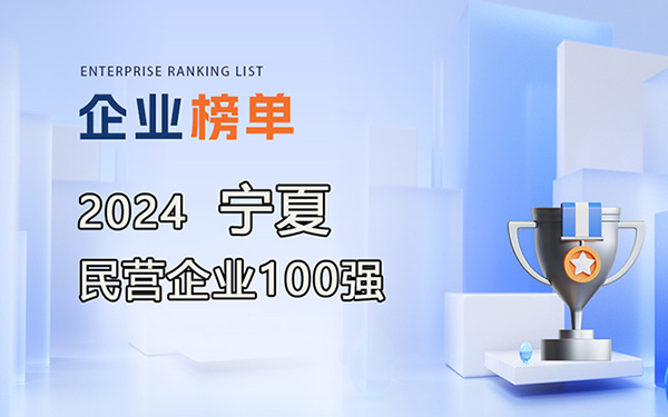 2024寧夏民營(yíng)企業(yè)100強(qiáng)